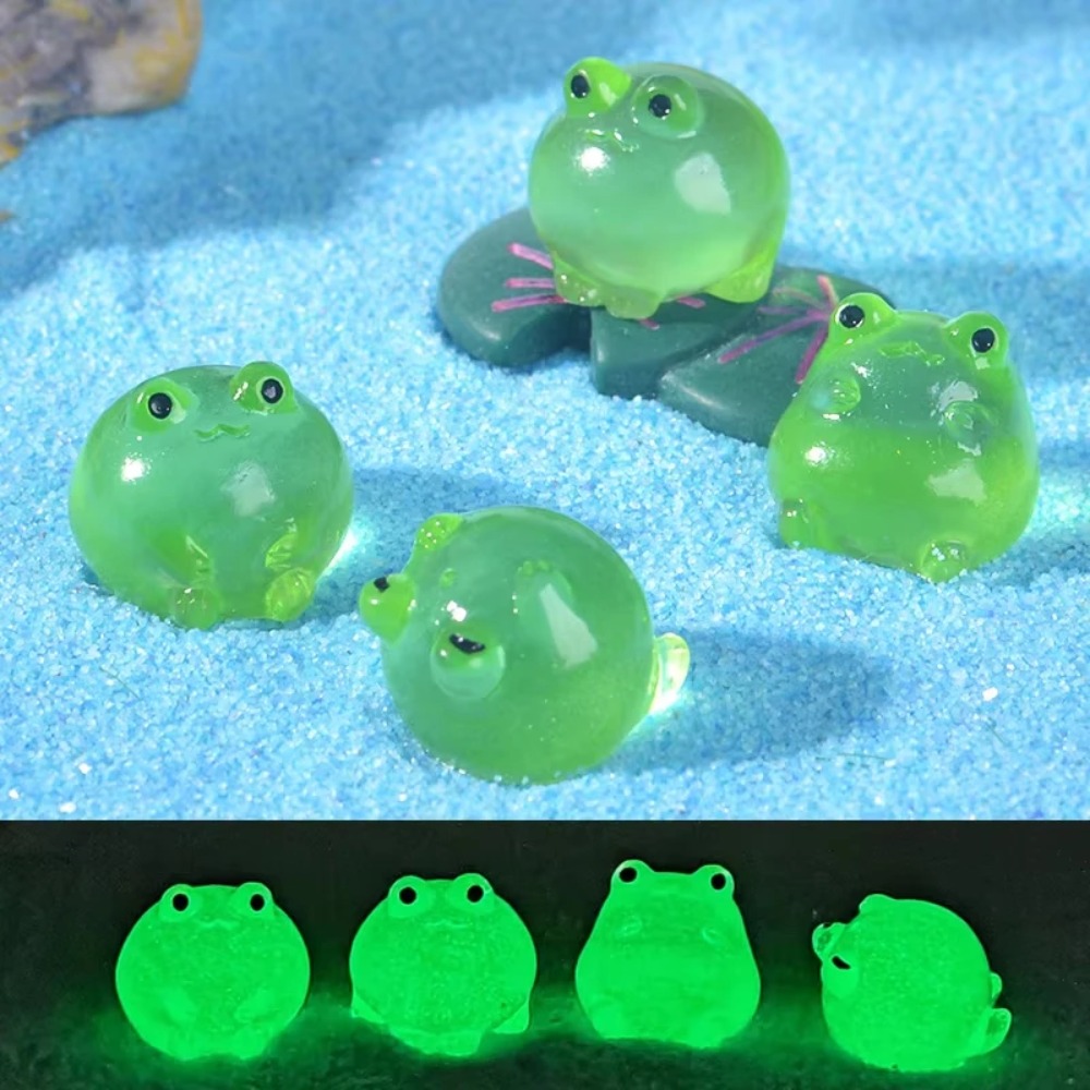 First Bonsai Garden - 5-30pcs Luminous Green Frogs Doll House
