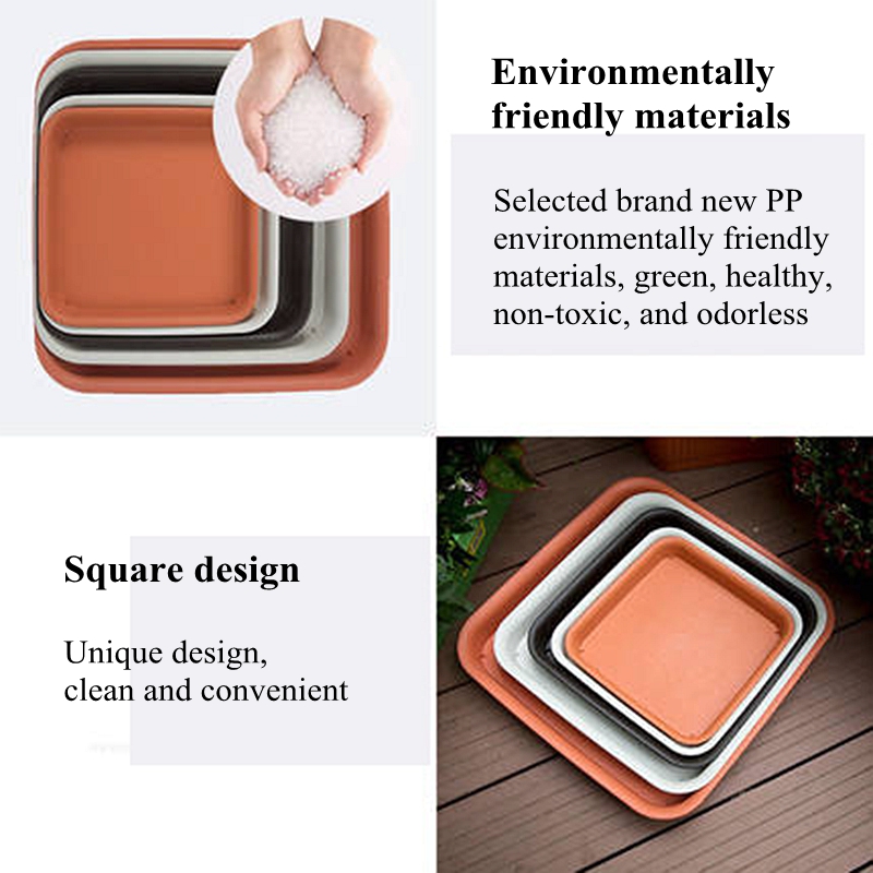 2Pcs Thickened Flower Pot tray - Drip Tray Saucer 评论和价格