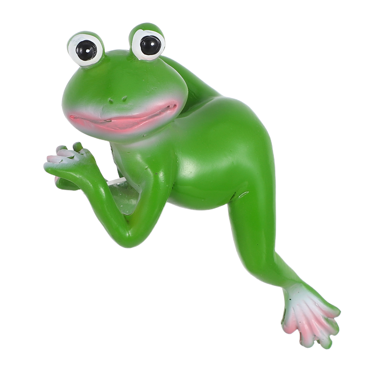 Resin Hanging Frog Garden Orna - Bonsai Garden Design 评论和价格