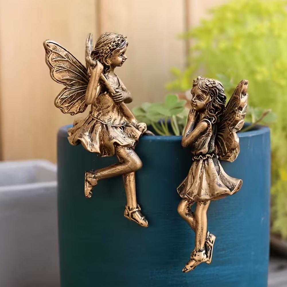 New Angel Girl Hanging Cup Res - Bonsai Garden Design 评论和价格