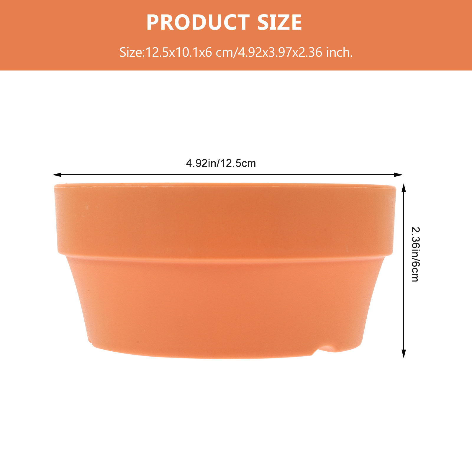 6Pcs Premium Plastic Flower Po - Bonsai Garden Design 评论和价格