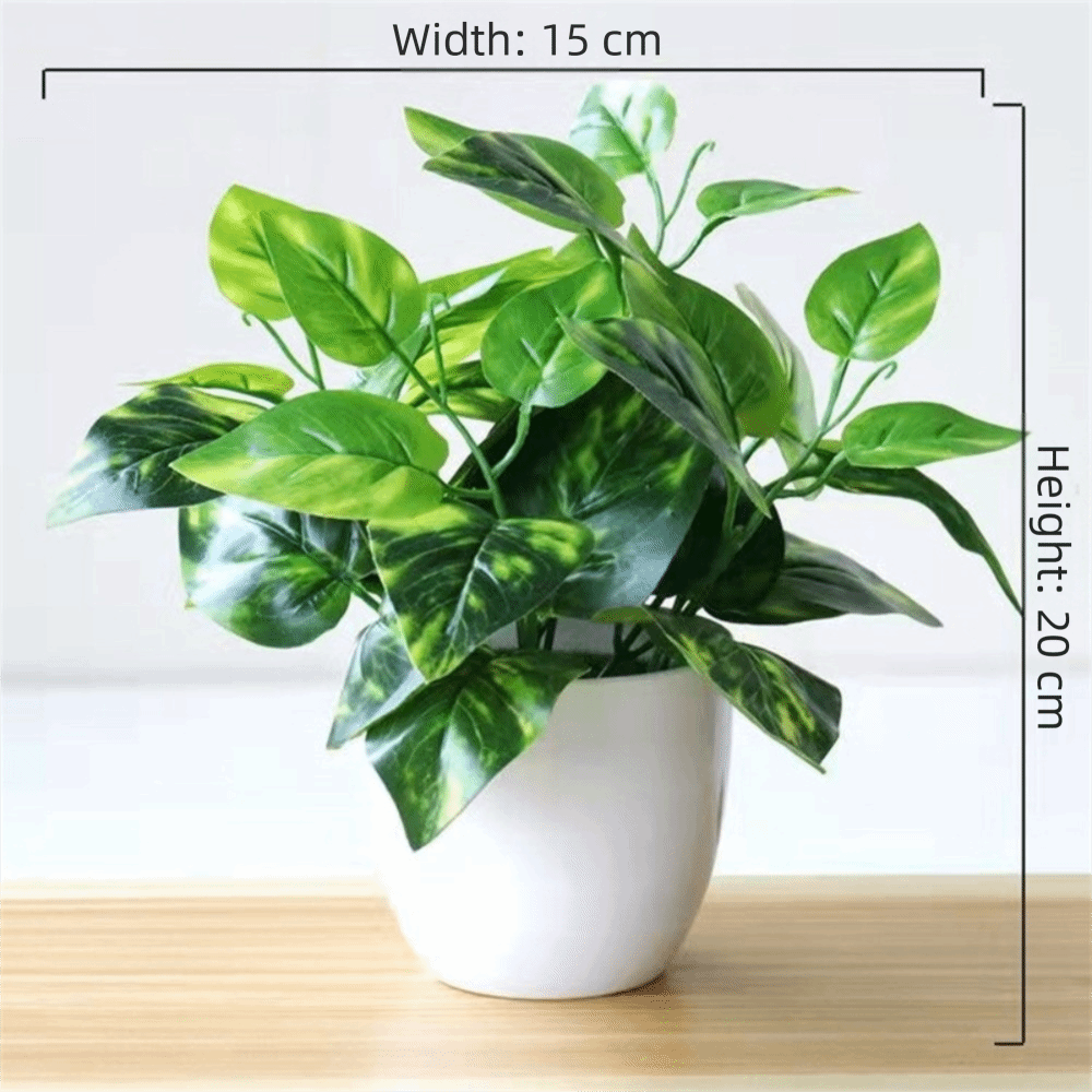 Mini Fake Potted Flowers Bonsa - Bonsai Garden For Home 评论和价格