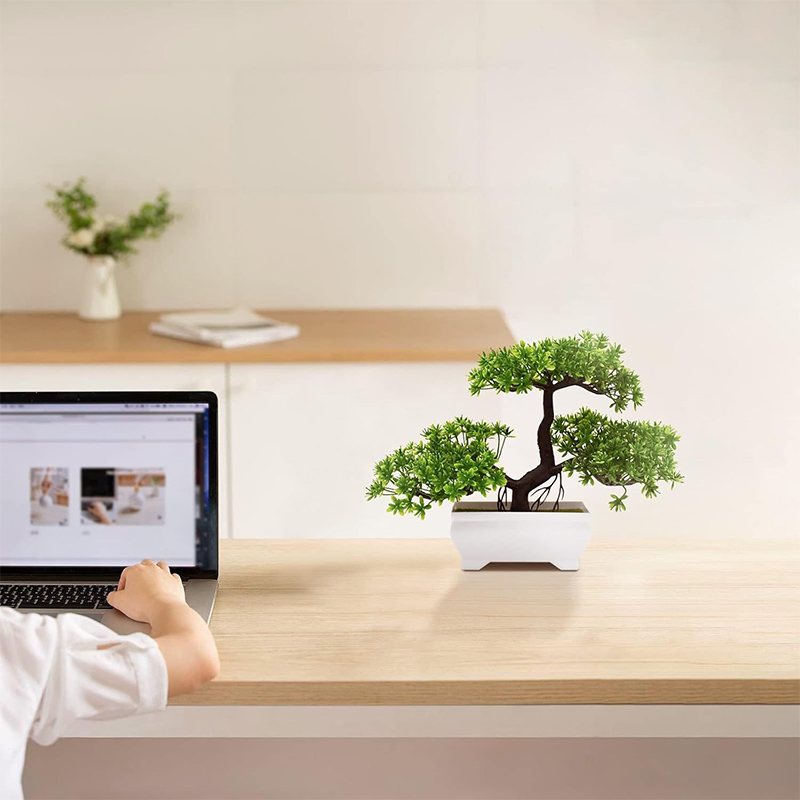 Artificial Bonsai Plastic Bion - Bonsai Garden For Home 评论和价格