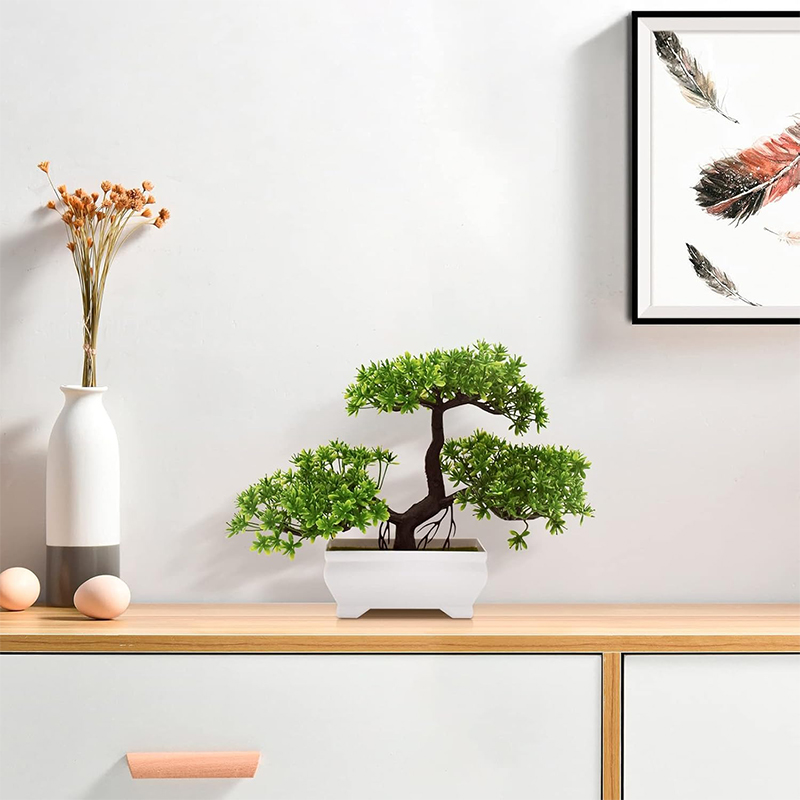 Artificial Bonsai Plastic Bion - Bonsai Garden For Home 评论和价格