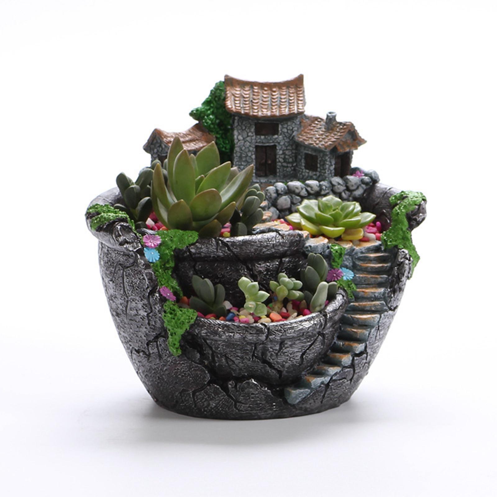 s er, Flower Pot Fairy Garden  - Bonsai Garden Design 评论和价格