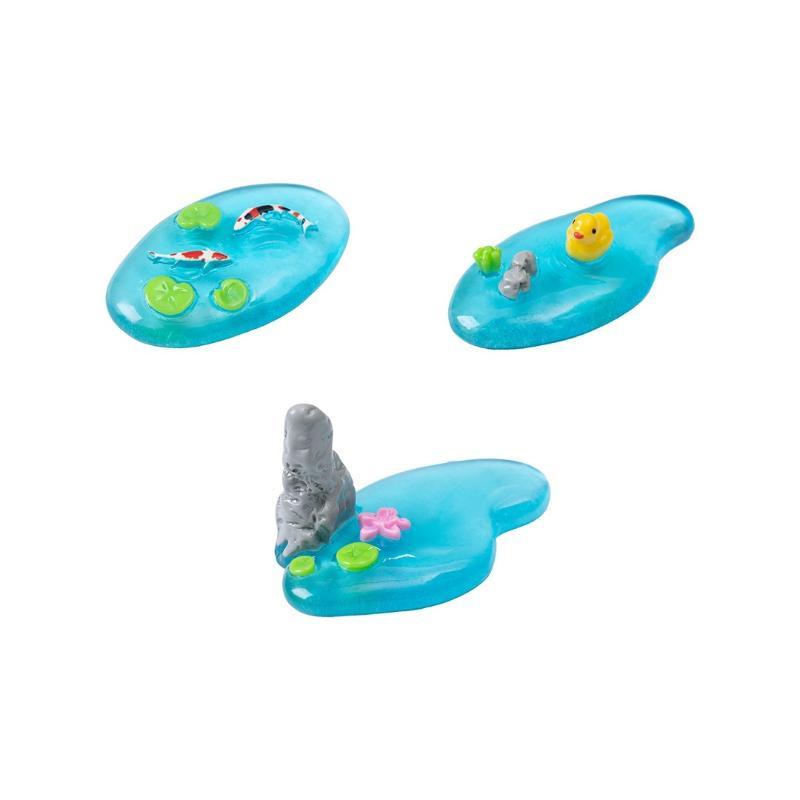 Mini Resin Pond Ornaments With - Bonsai Garden Design 评论和价格