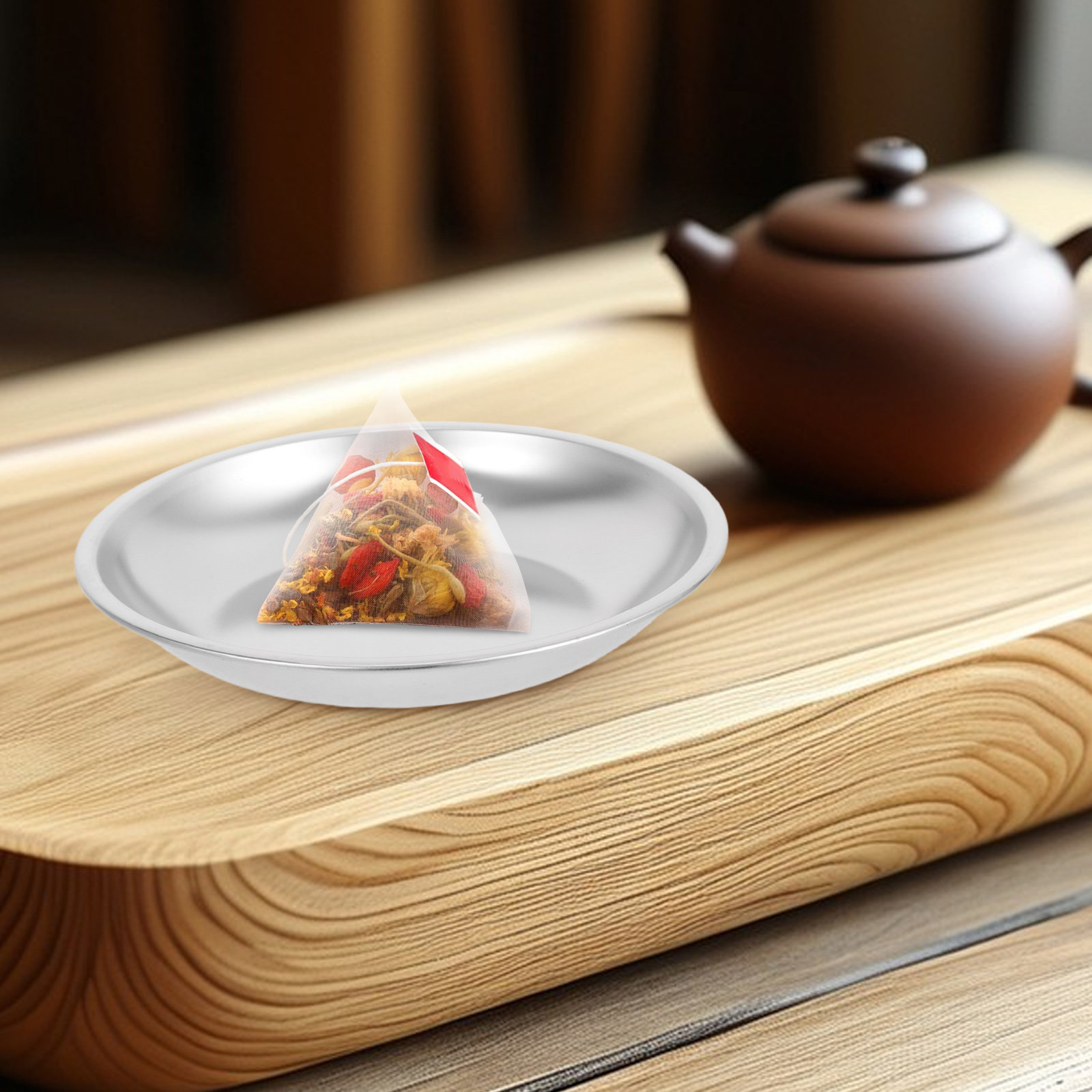 Stainless Steel Tea Bag Saucer - Drip Tray Saucer 评论和价格