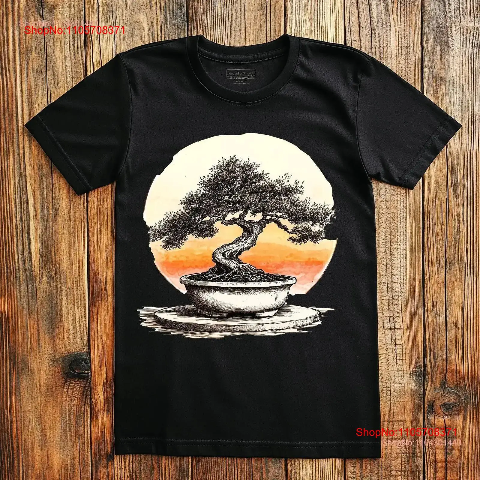 Japanese Bonsai Tree T Shirt Z - Bonsai Garden Design 评论和价格