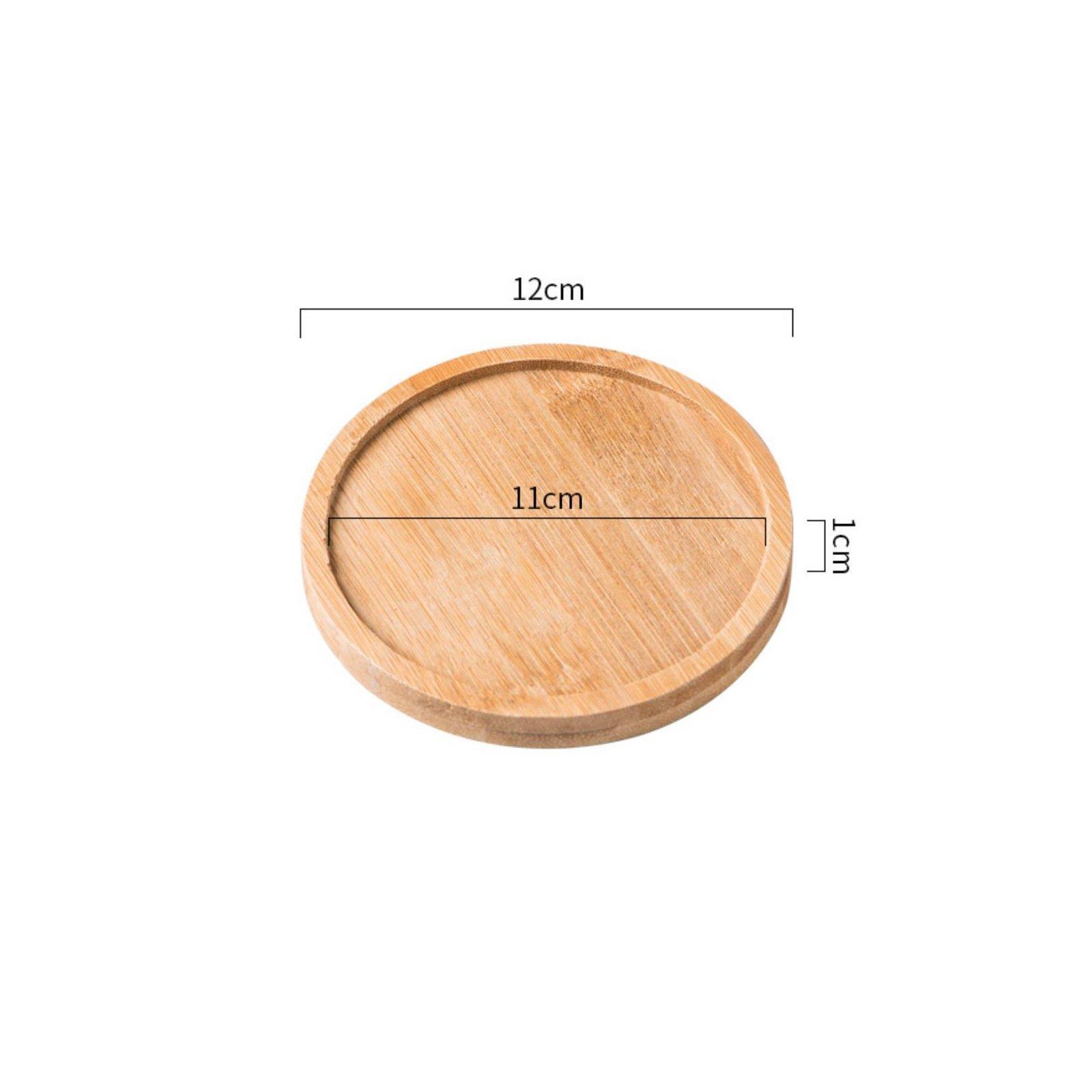 Industrial Tray Bamboo Plant B - Drip Tray Saucer 评论和价格