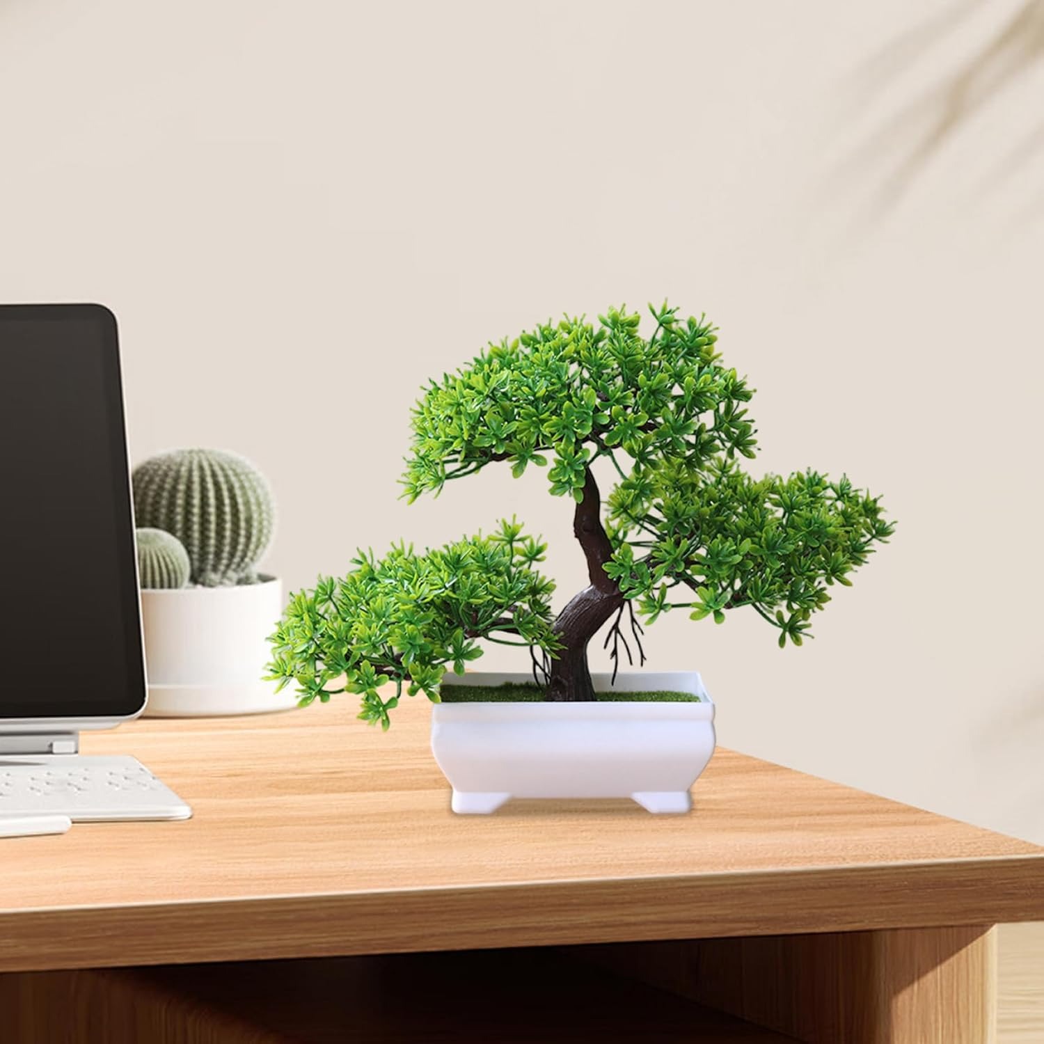 1/2Pcs Artificial Bonsai Tree  - Bonsai Garden For Home 评论和价格